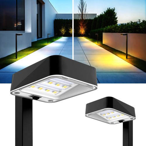 HMDecor Bright Solar Modern Pathway Lights